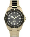 yz ^CbNX Y rv ANZT[ UFC Men's Debut Analog Gold-Tone Stainless Steel Watch 42mm Gold-Tone