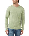 ルイ・ヴィトン 【送料無料】 バッファロー・デイビッド・ビトン メンズ ニット・セーター アウター Men's Kahel Relaxed-Fit Long-Sleeve Pocket T-Shirt Oil Green