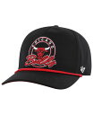 【送料無料】 47ブランド メンズ 帽子 アクセサリー Men's Black Chicago Bulls Ring Tone Hitch Snapback Hat Black