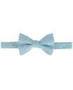 【送料無料】 トラファルガー メンズ ネクタイ アクセサリー Rowan Geometric Pattern Silk Bow Tie Light blue(4)