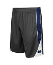 【送料無料】 コロシアム メンズ ハーフパンツ ショーツ ボトムス Men 039 s Charcoal Penn State Nittany Lions Turnover Shorts Charcoal