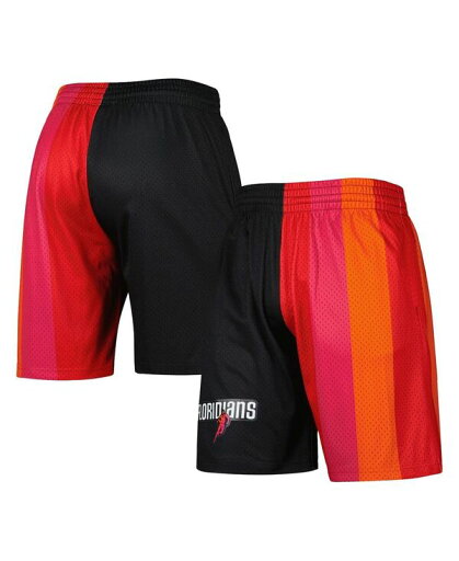 【送料無料】 ミッチェル&ネス メンズ ハーフパンツ・ショーツ ボトムス Men's Black Miami Heat Hardwood Classics 2005 Split Swingman Shorts Black 【送料無料】 ミッチェル&ネス メンズ ハーフパンツ・ショーツ ボトムス Men's Black Miami Heat Hardwood Classics 2005 Split Swingman Shorts Black