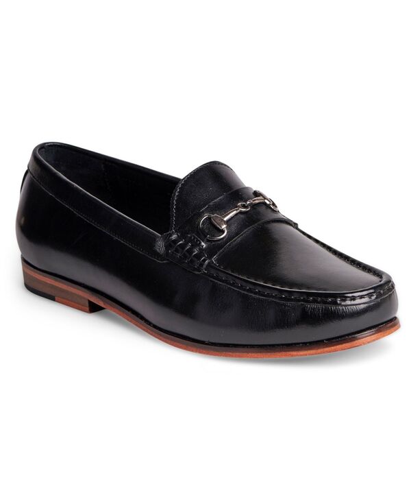 【送料無料】 アンソニー ヴィア メンズ スリッポン・ローファー シューズ Men's Filmore Classic Bit Loafers Slip-On Black