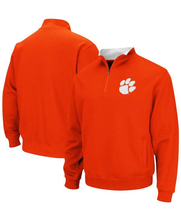 【送料無料】 コロシアム メンズ ジャケット・ブルゾン アウター Men's Orange Clemson Tigers Tortugas Logo Quarter-Zip Pullover Jacket Orange