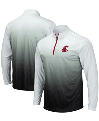 【送料無料】 コロシアム メンズ ジャケット・ブルゾン アウター Men's Gray Washington State Cougars Magic Team Logo Quarter-Zip Jacket Gray 【送料無料】 コロシアム メンズ ジャケット・ブルゾン アウター Men's Gray Washington State Cougars Magic Team Logo Quarter-Zip Jacket Gray