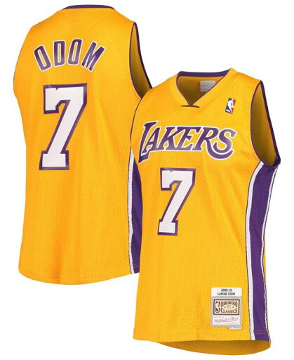 【送料無料】 ミッチェル&ネス メンズ シャツ トップス Men's Lamar Odom Gold-Tone Los Angeles Lakers Hardwood Classics Swingman Jersey Gold-Tone 【送料無料】 ミッチェル&ネス メンズ シャツ トップス Men's Lamar Odom Gold-Tone Los Angeles Lakers Hardwood Classics Swingman Jersey Gold-Tone