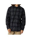 【送料無料】 リップカール メンズ シャツ トップス Men's Salt Water Culture Cord Plaid Shirt Washed Black