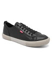 【送料無料】 リーバイス メンズ スニーカー シューズ Men 039 s Anikin NL Lace-Up Sneakers Black Putty