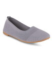 【送料無料】 ダンスキン レディース パンプス シューズ Women's Vision Slip On Ballet Flat Gray