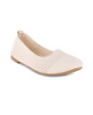 【送料無料】 ダンスキン レディース パンプス シューズ Women's Vision Slip On Ballet Flat Natural