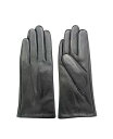 【送料無料】 マーカスアドレール レディース 手袋 アクセサリー Genuine Leather Touchscreen Glove Black