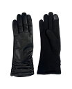 【送料無料】 マーカスアドレール レディース 手袋 アクセサリー Genuine Leather Touchscreen Glove Black