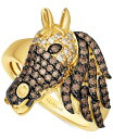【送料無料】 ル ヴァン レディース リング アクセサリー Ombré® Chocolate Ombré Diamond H...