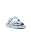 【送料無料】 フィットフロップ レディース サンダル シューズ Women 039 s Iqushion Pearlized Two-Bar Buckle Slides Pearlized Skywash Blue