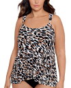 ReVida ŷԾŹ㤨̵֡ ߥ饯륹 ǥ ȥåפΤ  Plus Size Fur Realz Dazzle Underwire Tankini Top Fur RealzפβǤʤ41,800ߤˤʤޤ