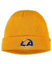 【送料無料】 47ブランド メンズ 帽子 アクセサリー Men's '47 Gold-Tone Los Angeles Rams Secondary Cuffed Knit Hat Gold