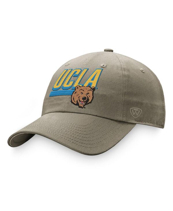 ̵ ȥåץ֥  ˹ ꡼ Men's Khaki UCLA Bruins Slice Adjustable Hat Khaki