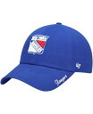 【送料無料】 47ブランド レディース 帽子 アクセサリー Women's Blue New York Rangers Team Miata Clean Up Adjustable Hat Blue