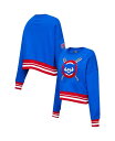 【送料無料】 プロスタンダード レディース パーカー・スウェット アウター Women's Royal Chicago Cubs Mash Up Pullover Sweatshirt Royal