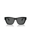 【送料無料】 ヴェルサーチ メンズ サングラス・アイウェア アクセサリー Men's Low Bridge Fit Sunglasses VE4457F Black 2