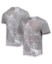 バリー 【送料無料】 ミッチェル&ネス メンズ Tシャツ トップス Men's Brent Barry Gray LA Clippers Above The Rim Sublimated T-shirt Gray