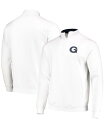 【送料無料】 コロシアム メンズ ジャケット ブルゾン アウター Men 039 s White Georgetown Hoyas Tortugas Logo Quarter-Zip Jacket White