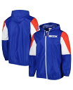 【送料無料】 ミッチェル&ネス メンズ ジャケット・ブルゾン ウィンドブレーカー アウター Men's Royal Chicago White Sox Throw It Back Full-Zip Windbreaker Jacket Royal
