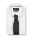 【送料無料】 ヒューゴボス メンズ ネクタイ アクセサリー Men 039 s Micro Pattern Silk-Jacquard Tie Black