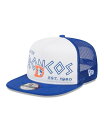 yz j[G Y Xq ANZT[ Men's White Royal Denver Broncos Gridiron Classics Banger 9FIFTY Trucker Snapback Hat White, Royal