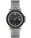 yz XJ[Q Y rv ANZT[ Men's Signatur Sport Three Hand Date Gray Stainless Steel Watch 40mm Gray