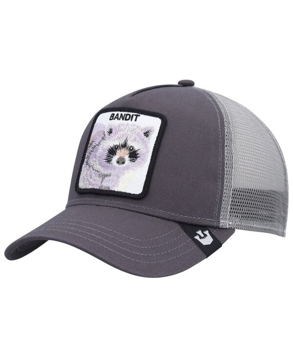 グーリン ブラザーズ 【送料無料】 グーリンブラザーズ メンズ 帽子 アクセサリー Men's Gray The Bandit Trucker Adjustable Hat Gray