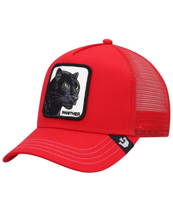 グーリン ブラザーズ 【送料無料】 グーリンブラザーズ メンズ 帽子 アクセサリー Men's Red The Panther Trucker Adjustable Hat Red