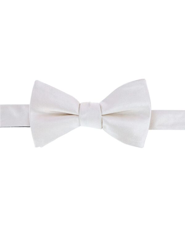 yz gt@K[ Y lN^C ANZT[ Sutton Solid Color Silk Bow Tie Ivory