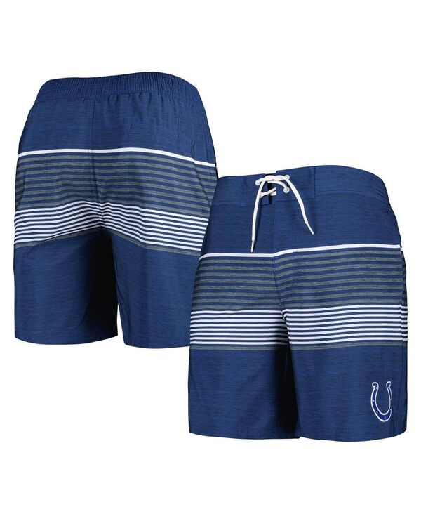 【送料無料】 カール バンクス メンズ ハーフパンツ・ショーツ 水着 Men's Royal Indianapolis Colts Coastline Volley Swim Shorts Royal