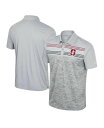 【送料無料】 コロシアム メンズ ポロシャツ トップス Men's Gray Stanford Cardinal Cybernetic Polo Shirt G...