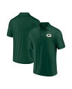 【送料無料】 ファナティクス メンズ ポロシャツ トップス Men's Green Green Bay Packers Component Polo Shirt...