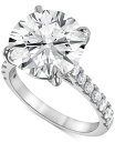 【送料無料】 バッジェリーミシュカ レディース リング アクセサリー Certified Lab Grown Diamond Solitaire Plus Engagement Ring (7-1/2 ct. t.w.) in 14k White Gold White Gold