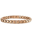 yz uo fB[X rv ANZT[ Rose Gold-Tone IP Stainless Steel Link Bracelet Rose Gold Tone