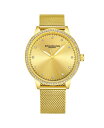 yz XgD[O fB[X rv ANZT[ Women's 3904 Quartz 38mm Fashion Mesh Band Watch Yellow Gold