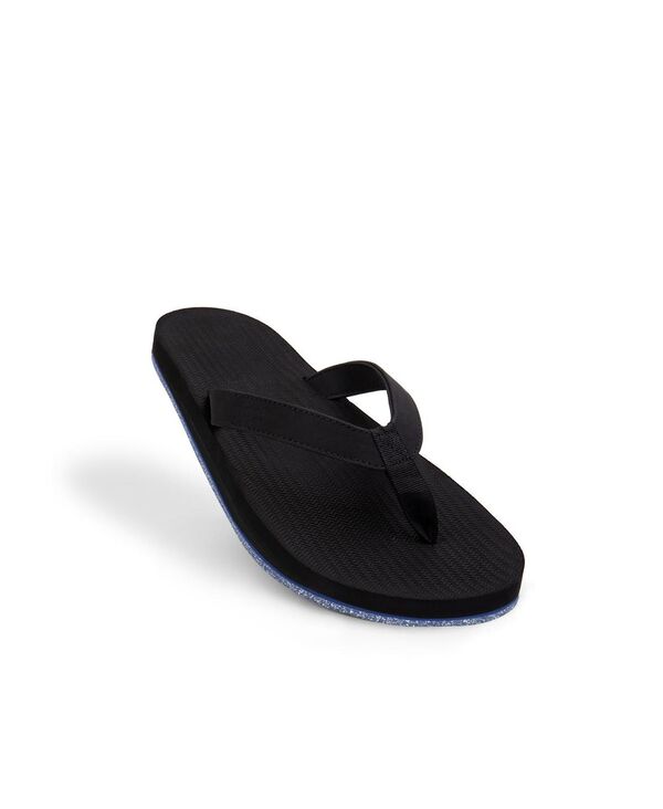 yz Ch\[ Y T_ V[Y Men's Flip Flops Sneaker Sole Indigo sole/black