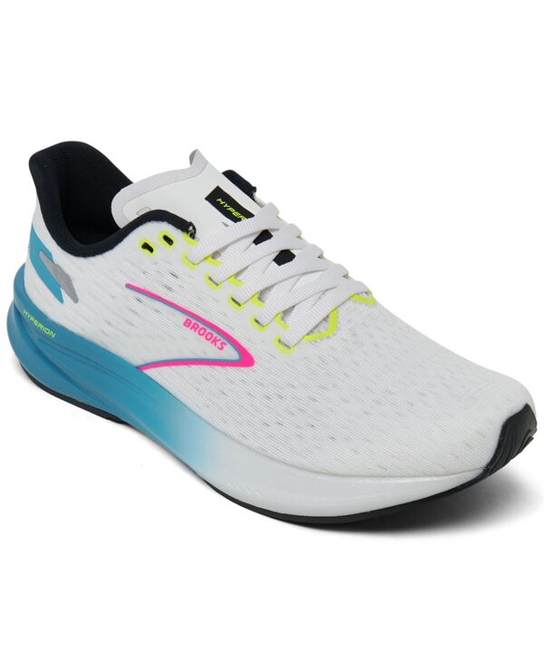 【送料無料】 ブルックス レディース スニーカー ランニングシューズ シューズ Women's Hyperion Running Sneakers from Finish Line White, Blue, Pink