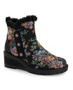 【送料無料】 ムクルクス レディース ブーツ・レインブーツ シューズ Women's Norway Halden Wedge Booties Black Multi Black multi