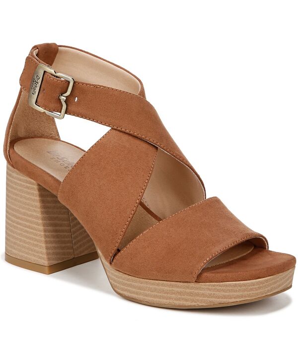 【送料無料】 ドクター・ショール レディース サンダル シューズ Women's Maya City Sandals Honey Brown Microfiber
