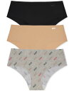  ダナ キャラン ニューヨーク レディース パンツ アンダーウェア Women's 3-Pk. Litewear Cut Anywear Hipster Underwear DK5028BP3 Bias Multi Logo
