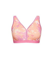 【送料無料】 アベニュー レディース ブラジャー アンダーウェア Women's Fashion Cotton Print Bra Blush tie dye