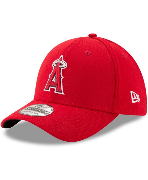 ̵ ˥塼  ˹ ꡼ Men's Red Los Angeles Angels Game Team Classic 39Thirty Flex Hat Red