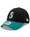 yz j[G Y Xq ANZT[ Men's Navy Aqua Seattle Mariners League 9Forty Adjustable Hat Navy Aqua