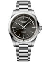 yz W Y rv ANZT[ Men's Swiss Automatic Conquest Stainless Steel Bracelet Watch 41mm Silver