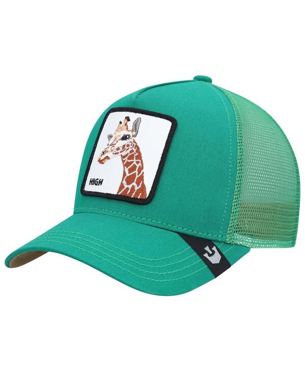 グーリン ブラザーズ 【送料無料】 グーリンブラザーズ メンズ 帽子 アクセサリー Men's Kelly Green The Giraffe Trucker Adjustable Hat Kelly Green