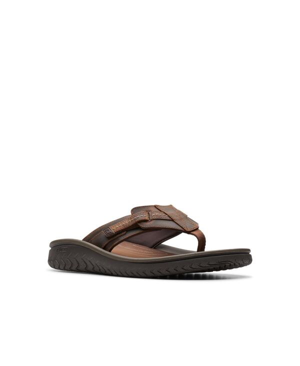 【送料無料】 クラークス メンズ スリッポン・ローファー シューズ Men's Collection Wesley Sun Slip On Sandals Beeswax Leather